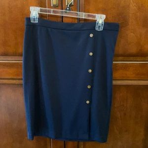 The Limited Navy pencil skirt